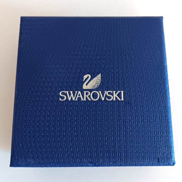 Swarovski Silver & Crystal Iconic Swan Necklace New In The Box - Picture 4 of 4